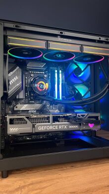 Сборка под заказ: новый игровой ПК NZXT H6 Flow Tower / AMD Ryzen 7 7800X3D (8 (16) ядер по 4.2 - 5.0 GHz) / 32 GB DDR5 / 1000 GB SSD M.2 / nVidia GeForce RTX 5070, 12 GB GDDR7, 192-bit / 750W Сборка под заказ: новый игровой ПК NZXT H6 Flow Tower / AMD Ryzen 7 7800X3D (8 (16) ядер по 4.2 - 5.0 GHz) / 32 GB DDR5 / 1000 GB SSD M.2 / nVidia GeForce RTX 5070, 12 GB GDDR7, 192-bit / 750W