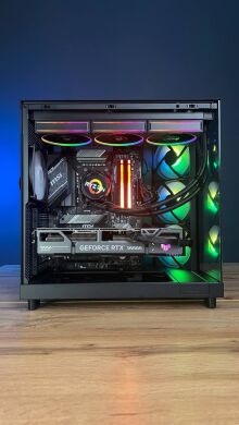 Сборка под заказ: новый игровой ПК NZXT H6 Flow Tower / AMD Ryzen 7 7800X3D (8 (16) ядер по 4.2 - 5.0 GHz) / 32 GB DDR5 / 1000 GB SSD M.2 / nVidia GeForce RTX 5070, 12 GB GDDR7, 192-bit / 750W Сборка под заказ: новый игровой ПК NZXT H6 Flow Tower / AMD Ryzen 7 7800X3D (8 (16) ядер по 4.2 - 5.0 GHz) / 32 GB DDR5 / 1000 GB SSD M.2 / nVidia GeForce RTX 5070, 12 GB GDDR7, 192-bit / 750W