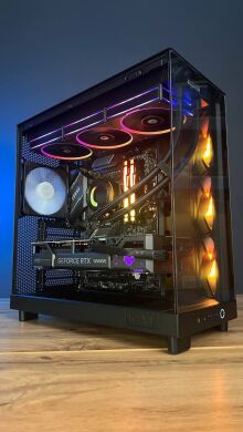 Сборка под заказ: новый игровой ПК NZXT H6 Flow Tower / AMD Ryzen 7 7800X3D (8 (16) ядер по 4.2 - 5.0 GHz) / 32 GB DDR5 / 1000 GB SSD M.2 / nVidia GeForce RTX 5070, 12 GB GDDR7, 192-bit / 750W Сборка под заказ: новый игровой ПК NZXT H6 Flow Tower / AMD Ryzen 7 7800X3D (8 (16) ядер по 4.2 - 5.0 GHz) / 32 GB DDR5 / 1000 GB SSD M.2 / nVidia GeForce RTX 5070, 12 GB GDDR7, 192-bit / 750W