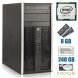 HP Compaq 6300 Pro Tower / Intel Core i5-3570 (4 ядра по 3.4 - 3.8GHz) / 8 GB DDR3 / NEW 240 GB SSD+500 GB HDD 
