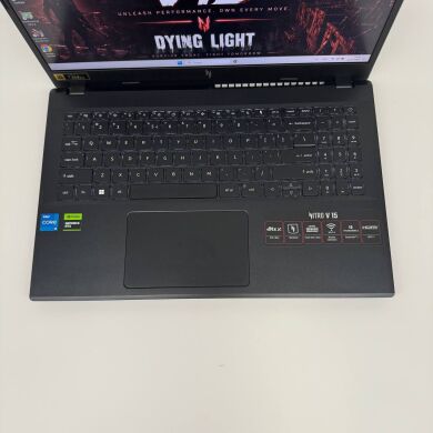 Игровой ноутбук Acer Nitro V15 ANV15-51 / 15.6" (1920x1080) IPS / Intel Core i5-13420H (8 (12) ядер по 2.1 - 4.6 GHz) / 16 GB DDR5 / 512 GB SSD / nVidia GeForce RTX 4050, 6 GB GDDR6, 96-bit / WebCam