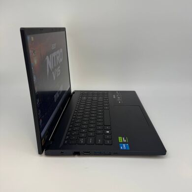 Игровой ноутбук Acer Nitro V15 ANV15-51 / 15.6" (1920x1080) IPS / Intel Core i5-13420H (8 (12) ядер по 2.1 - 4.6 GHz) / 16 GB DDR5 / 512 GB SSD / nVidia GeForce RTX 4050, 6 GB GDDR6, 96-bit / WebCam