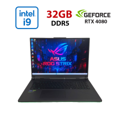 Игровой ноутбук Asus Rog Strix G18 G814jZR / 18" (2560x1600) IPS / Intel Core i9-14900HX (24 (32) ядра по 1.6 - 5.8 GHz) / 32 GB DDR5 / 1000 GB SSD M.2 NVMe / nVidia GeForce RTX 4080, 12 GB GDDR6X, 192-bit / WebCam