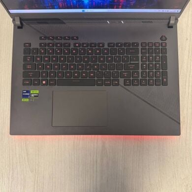 Игровой ноутбук Asus Rog Strix G18 G814jZR / 18" (2560x1600) IPS / Intel Core i9-14900HX (24 (32) ядра по 1.6 - 5.8 GHz) / 32 GB DDR5 / 1000 GB SSD M.2 NVMe / nVidia GeForce RTX 4080, 12 GB GDDR6X, 192-bit / WebCam