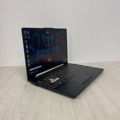 Игровой ноутбук Asus TUF Gaming A15 FA506IHRB / 15.6" (1920x1080) IPS / AMD Ryzen 5 4600H (6 (12) ядер по 3.0 - 4.0 GHz) / 8 GB DDR4 / 512 GB SSD / nVidia GeForce GTX 1650, 4 GB GDDR6, 128-bit / WebCam