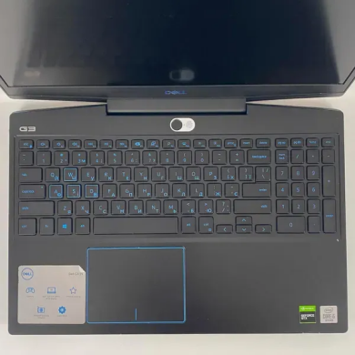 Ігровий ноутбук Б-клас Dell G3 3500 / 15.6" (1920x1080) IPS / Intel Core i5-10300H (4 (8) ядра по 2.5 - 4.5 GHz) / 16 GB DDR4 / 512 GB SSD / nVidia GeForce GTX 1650, 4 GB GDDR6, 128-bit / WebCam / TouchID