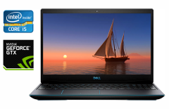 Ігровий ноутбук Б-клас Dell G3 3500 / 15.6" (1920x1080) IPS / Intel Core i5-10300H (4 (8) ядра по 2.5 - 4.5 GHz) / 16 GB DDR4 / 512 GB SSD / nVidia GeForce GTX 1650, 4 GB GDDR6, 128-bit / WebCam / TouchID