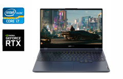 Ігровий ноутбук Б-клас Lenovo Legion 7 15IMH05H / 15.6" (1920x1080) IPS / Intel Core i7-10750H (6 (12) ядер по 2.6 - 5.0 GHz) / 32 GB DDR4 / 1000 GB SSD / nVidia GeForce RTX 2080 Super Max-Q, 8 GB GDDR6, 256-bit / WebCam / Windows 10 Home