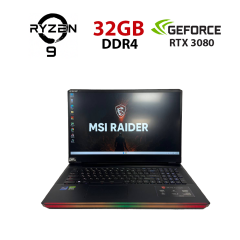 Игровой ноутбук Б-класс MSI GE76 Raider 11UH / 17.3" (1920x1080) IPS / Intel Core i9-11980HK (8 (16 ядер по 3.3 - 5.0 GHz) / 32 GB DDR4 / 512 GB SSD / nVidia GeForce RTX 3080, 16 GB GDDR6, 256-bit / WebCam