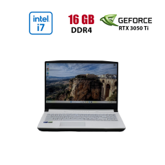 Ігровий ноутбук Б-клас MSI Sword 15 A11UD-001US / 15.6" (1920x1080) IPS / Intel Core i7-11800H (8 (16) ядер по 2.3 - 4.6 GHz) / 16 GB DDR4 / 480 GB SSD / nVidia GeForce RTX 3050 Ti, 4 GB GDDR6, 128-bit / WebCam