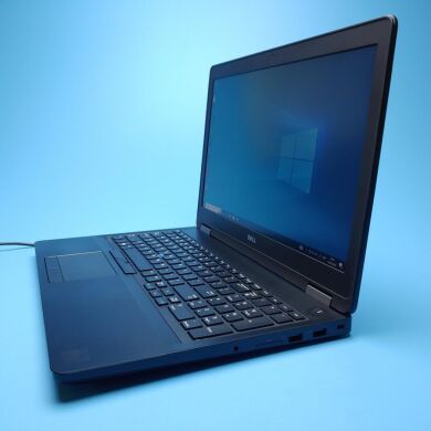 Игровой ноутбук Dell Latitude E5570 / 15.6" (1920x1080) IPS / Intel Core i7-6820HQ (4 (8) ядра по 2.7 - 3.6 GHz) / 8 GB DDR4 / 256 GB SSD / AMD Radeon R7 M370, 2 GB GDDR5, 256-bit / WebCam / Win 10 Pro Игровой ноутбук Dell Latitude E5570 / 15.6" (1920x1080) IPS / Intel Core i7-6820HQ (4 (8) ядра по 2.7 - 3.6 GHz) / 8 GB DDR4 / 256 GB SSD / AMD Radeon R7 M370, 2 GB GDDR5, 256-bit / WebCam / Win 10 Pro