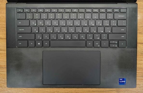 Ігровий ноутбук Dell XPS 15 9510 / 15.6" (3456x2160) IPS Touch / Intel Core i9-11900H (8 (16) ядер по 2.1 - 4.9 GHz) / 32 GB DDR4 / 1000 GB SSD / nVidia GeForce RTX 3050 Ti, 4 GB GDDR6, 128-bit / WebCam / Windows 11