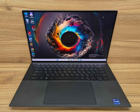 Ігровий ноутбук Dell XPS 15 9510 / 15.6" (3456x2160) IPS Touch / Intel Core i9-11900H (8 (16) ядер по 2.1 - 4.9 GHz) / 32 GB DDR4 / 1000 GB SSD / nVidia GeForce RTX 3050 Ti, 4 GB GDDR6, 128-bit / WebCam / Windows 11