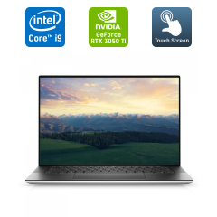 Ігровий ноутбук Dell XPS 15 9510 / 15.6" (3456x2160) IPS Touch / Intel Core i9-11900H (8 (16) ядер по 2.1 - 4.9 GHz) / 32 GB DDR4 / 1000 GB SSD / nVidia GeForce RTX 3050 Ti, 4 GB GDDR6, 128-bit / WebCam / Windows 11
