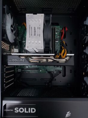 Игровой ПК 1stPlayer FireBase X6 Tower / Intel Core i5-8400 (6 ядер по 2.8 - 4.0 GHz) / 32 GB DDR4 / 128 GB SSD M.2 + 512 GB SSD / AMD Radeon RX 570, 8 GB GDDR5, 256-bit / 700W + Мышка, кабели (DVI и питания) в комплекте Игровой ПК 1stPlayer FireBase X6 Tower / Intel Core i5-8400 (6 ядер по 2.8 - 4.0 GHz) / 32 GB DDR4 / 128 GB SSD M.2 + 512 GB SSD / AMD Radeon RX 570, 8 GB GDDR5, 256-bit / 700W + Мышка, кабели (DVI и питания) в комплекте