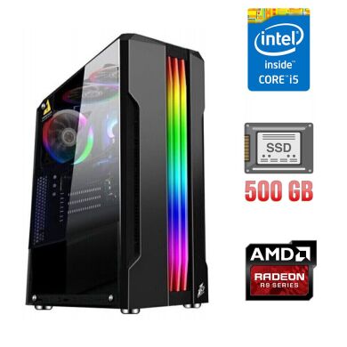 Игровой ПК / Intel Core i5-4440 (4 ядра по 3.1 - 3.3 GHz) / 8 GB DDR3 / 500 GB SSD / AMD Radeon R9 270X, 2 GB GDDR5, 256-bit Игровой ПК / Intel Core i5-4440 (4 ядра по 3.1 - 3.3 GHz) / 8 GB DDR3 / 500 GB SSD / AMD Radeon R9 270X, 2 GB GDDR5, 256-bit