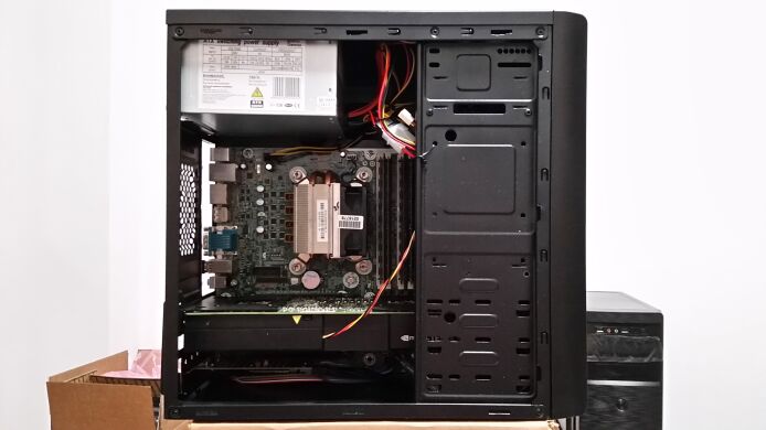 Игровой ПК LogicPower 6103 Tower / Intel Xeon E3-1225 v3 (4 ядра по 3.2 - 3.6 GHz) (аналог i5-4590) / 16 GB DDR3 / 128 GB SSD M.2 NVME + 8 GB SSD / nVidia Tesla K10, 4 GB GDDDR5, 256-bit (аналог nVidia Quadro K5000) / 400W 