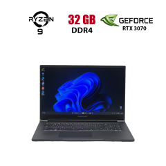 Ігровий ультрабук Б-клас MainGear Vector Pro MG-VCP17A / 17.3" (2560x1440) IPS / AMD Ryzen 9 5900HX (8 (16) ядер по 3.3 - 4.6 GHz) / 32 GB DDR4 / 480 GB SSD / nVidia GeForce RTX 3070, 8 GB GDDR6, 256-bit / WebCam