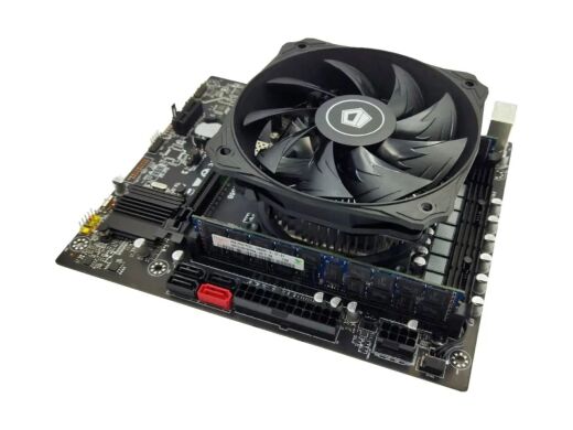 Комплект: Материнська плата X79 E5-V6.56 LGA2011 + Intel Xeon E5-2660 v2 (10 (20) ядер по 2.2 - 3.0 GHz) + 16 GB DDR3 + Кулер ID-COOLING DK-03