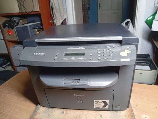 МФУ Canon i-SENSYS MF4018 / Лазерная монохромная печать / 600 x 600 dpi / A4 / 20 стр/мин / USB 2.0