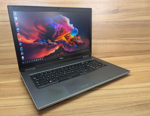 Мобільна робоча станція Dell Precision 7740 / 17.3" (1920x1080) IPS / Intel Xeon E-2276M (6 (12) ядер по 2.8 - 4.7 GHz) / 32 GB DDR4 / 512 GB SSD + 512 GB SSD / nVidia Quadro RTX 4000, 8 GB GDDR6, 256-bit / WebCam / Windows 10