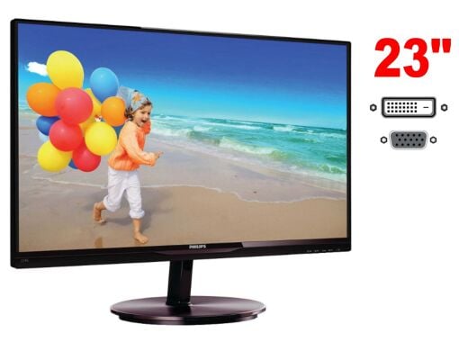 Монітор Б-клас Philips SmartImage Lite 234E5QSB/01 / 23" (1920x1080) IPS / 1x VGA, 1x DVI / VESA 100X100