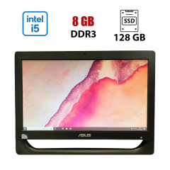 Моноблок Asus ET2013IUKI / 20" (1600x900) TN / Intel Core i5-3550 (4 ядра по 3.0 - 3.7 GHz) / 8 GB DDR3 / 128 GB SSD / Intel HD Graphics 2000 / WebCam