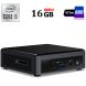 Неттоп Intel NUC NUC10FNK USFF / Intel Core i5-10210U (4 (8) ядра по 1.6 - 4.2 GHz) / 16 GB DDR4 / 512 GB SSD / Intel UHD Graphics / HDMI / Wi-Fi / Bluetooth / Блок живлення у комплекті купити