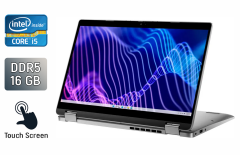 Ноутбук-трансформер Dell Latitude 3340 / 13.3" (1920x1080) IPS Touch / Intel Core i5-1335U (10 (12) ядер по 3.4 - 4.6 GHz) / 16 GB DDR5 / 512 GB SSD / Intel Iris Xe Graphics / WebCam / HDMI