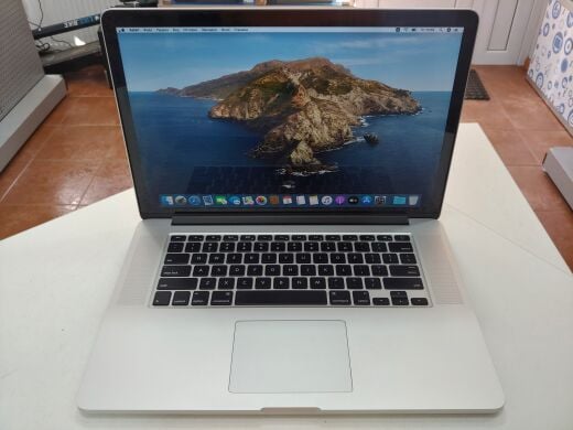 Ноутбук Apple A1398 MacBook Pro Retina 15 / 15.4" (2880x1800) IPS LED / Intel Core i7-3615QM (4 (8) ядра по 2.3 - 3.3 GHz) / 8 GB DDR3 / 480 GB SSD / nVidia GeForce GT 650M, 1 GB DDR3, 128-bit / WebCam 720p