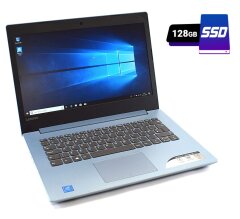 Ноутбук Б-клас Lenovo IdeaPad 320-14IAP / 14" (1366x768) TN / Intel Pentium N4200 (4 ядра по 1.1 - 2.5 GHz) / 4 GB DDR3 / 128 GB SSD / Intel HD Graphics 505 / WebCam / HDMI