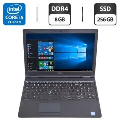Ноутбук Dell Inspiron 17 5767 / 17.3" (1600x900) TN / Intel Core i5-7200U (2 (4) ядра по 2.5 - 3.1 GHz) / 8 GB DDR4 / 256 GB SSD / Intel HD Graphics 620 / WebCam