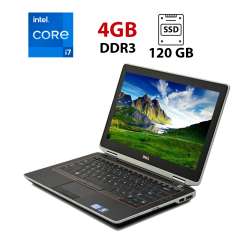 Ноутбук Dell Latitude E6320 / 14" (1920x1080) TN / Intel Core i7-2640M (2 (4) ядра по 2.8 - 3.5 GHz) / 4 GB DDR3 / 120 GB SSD / Intel HD Graphics 3000 / WebCam