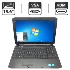 Ноутбук Dell Latitude E6520 / 15.6" (1366x768) TN / Intel Core i5-2430M (2 (4) ядра по 2.4 - 3.0 GHz) / 6 GB DDR3 / 500 GB HDD / Intel HD Graphics 3000