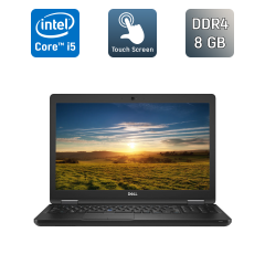 Ноутбук Dell Precision 3530 / 15.6" (1920x1080) IPS Touch / Intel Core i5-8400H (4 ядра по 2.5 - 4.2 GHz) / 8 GB DDR4 / 256 GB SSD / Intel UHD Graphics 630 / WebCam / Windows 10