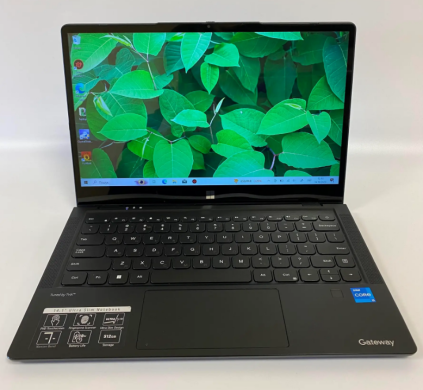 Ноутбук Gateway GWTC51427-BK / 14" (1920x1080) IPS Touch / Intel Core i5-1235U (10 (12) ядер по 3.3 - 4.4 GHz) / 8 GB DDR4 / 512 GB SSD / Intel Iris Xe Graphics eligible / WebCam + Беспроводная мышка