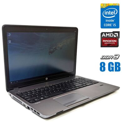 Ноутбук HP Probook 450 G1 Black / 15.6" (1366x768) TN / Intel Core i5-4200M (2 (4) ядра по 2.5 - 3.1 GHz) / 8 GB DDR3 / 240 GB SSD / AMD Radeon HD 8670M, 1 GB DDR3, 64-bit / WebCam Ноутбук HP Probook 450 G1 Black / 15.6" (1366x768) TN / Intel Core i5-4200M (2 (4) ядра по 2.5 - 3.1 GHz) / 8 GB DDR3 / 240 GB SSD / AMD Radeon HD 8670M, 1 GB DDR3, 64-bit / WebCam