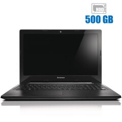 Ноутбук Lenovo G50 / 15.6" (1366x768) TN / Intel Celeron 2957U (2 ядра по 1.4 GHz) / 4 GB DDR3 / 500 GB HDD / Intel HD Graphics / WebCam
