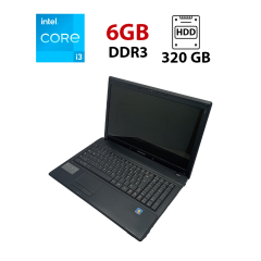 Ноутбук Lenovo G560 / 15.6" (1366x768) TN / Intel Core i3-370M (2 (4) ядра по 2.4 GHz) / 6 GB DDR3 / 320 GB HDD / Intel HD Graphics / WebCam