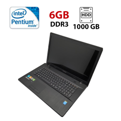 Ноутбук Lenovo G700 / 17.3" (1600x900) TN / Intel Pentium 2020M (2 ядра по 2.4 GHz) / 6 GB DDR3 / 1000 GB HDD / Intel HD Graphics / WebCam