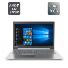 Ноутбук Lenovo IdeaPad 320-15ABR / 15.6" (1366x768) TN / AMD A12-9720P (4 ядра по (2.7 - 3.6 GHz) / 8 GB DDR4 / 256 GB SSD / AMD Radeon R7 Graphics / WebCam / Windows 10