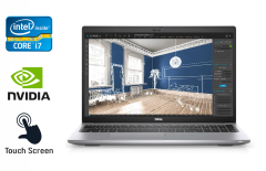 Ноутбук робоча станція Dell Precision 3560 / 15.6" (1920x1080) IPS Touch / Intel Core i7-1185G7 (4 (8) ядра по 3.0 - 4.8 GHz) / 16 GB DDR4 / 512 GB SSD / nVidia T500, 2 GB GDDR6, 64-bit / WebCam / Windows 10