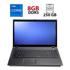 Ноутбук Terra Mobile 1512 / 15.6" (1920x1080) TN / Intel Core i7-2670QM (4 (8) ядро по 2.2 - 3.1 GHz) / 8 GB DDR3 / 250 GB SSD / Intel HD Graphics 3000 / WebCam 
