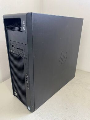Робоча станція HP Z440 Workstation Tower / Intel Xeon E5-2683 v3 (14 (28) ядер по 2.0 - 3.0 GHz) / 64 GB DDR4 / 240 GB SSD / nVidia Quadro M2000, 4 GB GDDR5, 128-bit / DVD-ROM