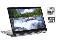 Ультрабук-трансформер Б-класс Dell Latitude 5310 2-in-1 / 13.3" (1920x1080) IPS Touch / Intel Core i7-10810U (6 (12) ядра по 1.1 - 4.9 GHz) / 32 GB DDR4 / 512 GB SSD / Intel UHD Graphics / WebCam