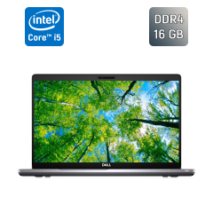 Ультрабук Б-клас Dell Latitude 5510 / 15.6" (1920x1080) IPS / Intel Core i5-10310U (4 (8) ядра по 1.7 - 4.4 GHz) / 16 GB DDR4 / 256 GB SSD / Intel UHD Graphics / WebCam / HDMI / SIM