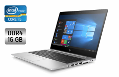 Ультрабук HP EliteBook 840 G5 / 14" (1920x1080) IPS / Intel Core i5-8350U (4 (8) ядра по 1.7 - 3.6 GHz) / 16 GB DDR4 / 256 GB SSD / Intel UHD Graphics 620 / WebCam / Fingerprint