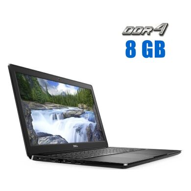 Ультрабук Dell Latitude 3500 / 15.6" (1920x1080) IPS / Intel Core i3-8145U (2 (4) ядра по 2.1 - 3.3 GHz) / 8 GB DDR4 / 256 GB SSD / Intel UHD Graphics / WebCam