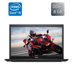 Ультрабук Dell Latitude 7480 / 14" (1920x1080) IPS / Intel Core i5-7300U (2 (4) ядра по 2.6 - 3.5 GHz) / 8 GB DDR4 / 256 GB SSD / Intel HD Graphics 620 / WebCam / HDMI / Windows 10