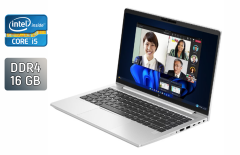 Ультрабук HP EliteBook 640 G10 / 14" (1920x1080) IPS / Intel Core i5-1335U (10 (12) ядер по 3.4 - 4.6 GHz) / 16 GB DDR4 / 512 GB SSD / Intel Iris Xe Graphics / WebCam / TouchID